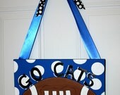 High School Football Hand Painted Canvas Wall Art Painting School Sports Team Cheerleader