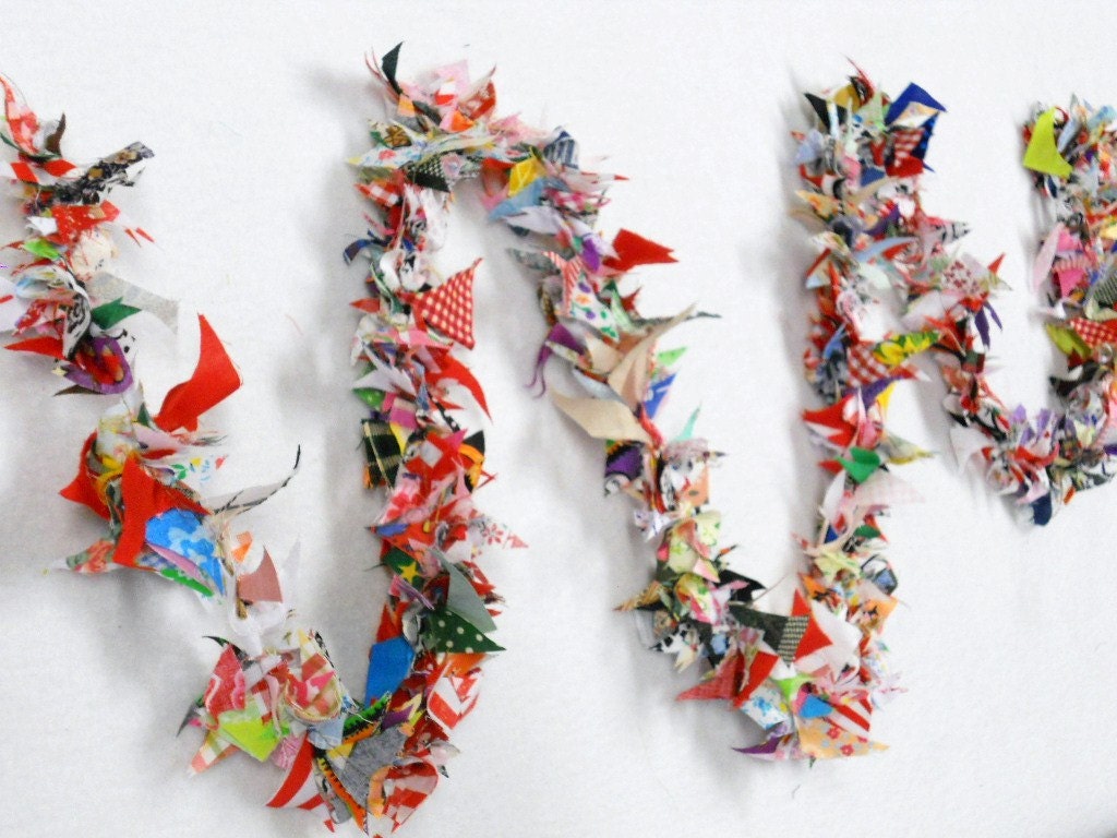 Birthday Garland Wedding Bunting Fabric Banner Party Decoration Luau Circus Fair Carnival Photo Photography  Prop 12 Ft More Than  1/2 Off