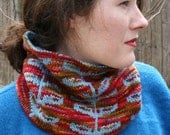 Sprout Cowl PDF knitting pattern INSTANT DOWNLOAD