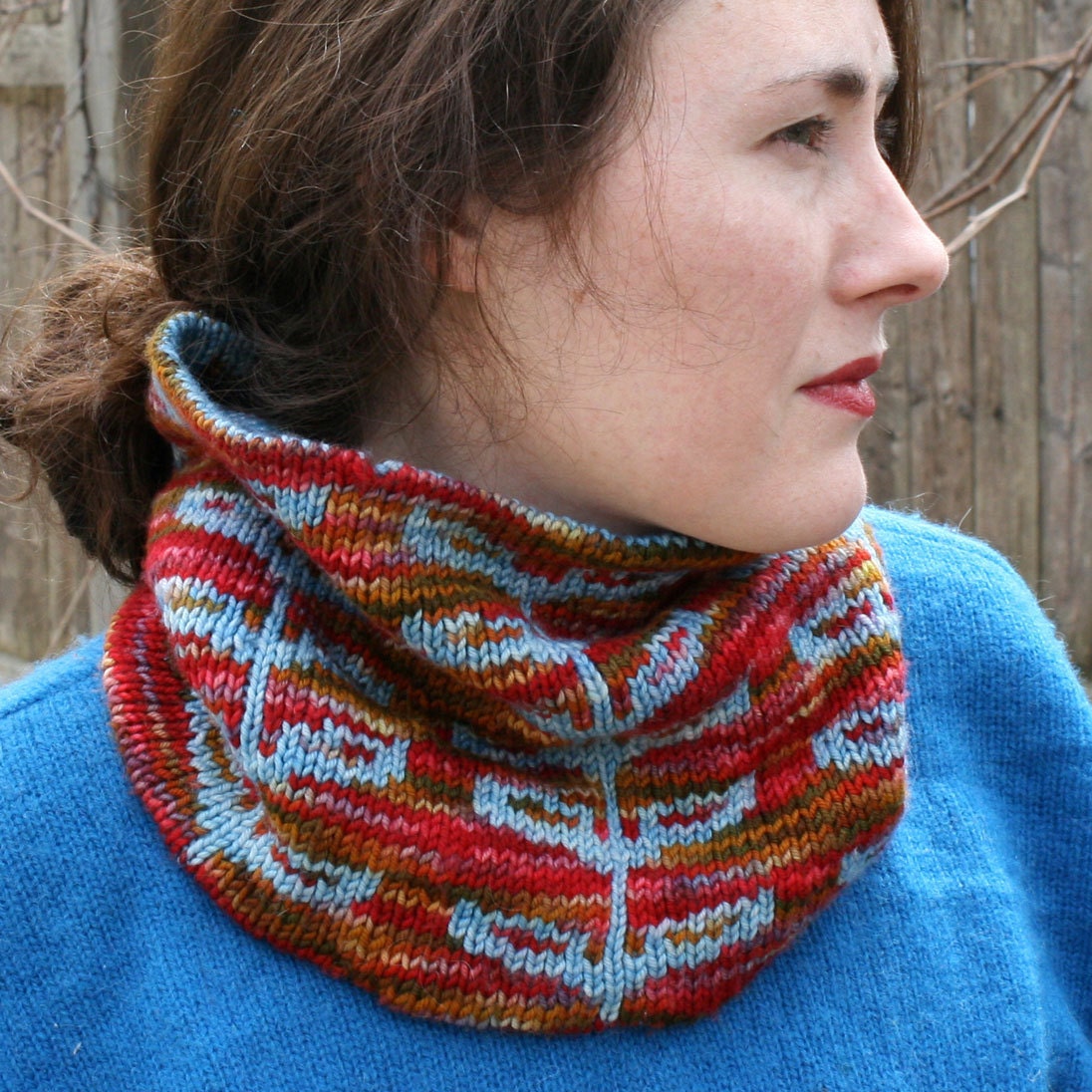 Sprout Cowl PDF knitting pattern INSTANT DOWNLOAD