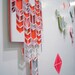 Breaking Chevrons - Neon Orange - Wall Hanging