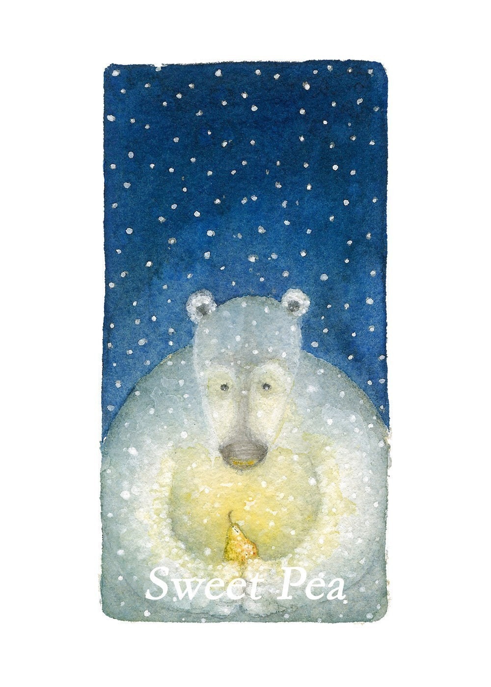 Bear with pear
