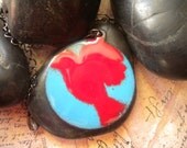 Take Flight Bold Enamel Bird Necklace