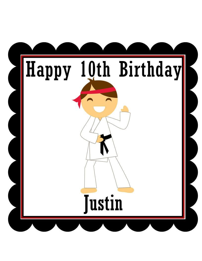 Martial Arts Door Sign- Round or Square