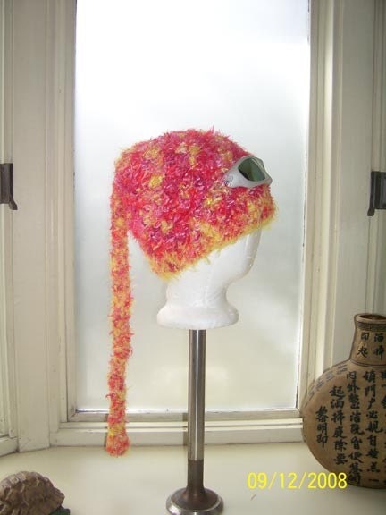 Crochet Ski Hat - Not a Joiner - Aberrant Crochet Design