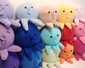 Custom color Baby Octopus Squeaks Aka Tako