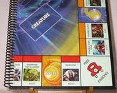 Monopoly Game Board Journal Duel Masters Version / Scrapbook / Notebook / Sketchbook