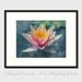 A Dream Within A Dream - Water Lily Metallic Photo Art Print