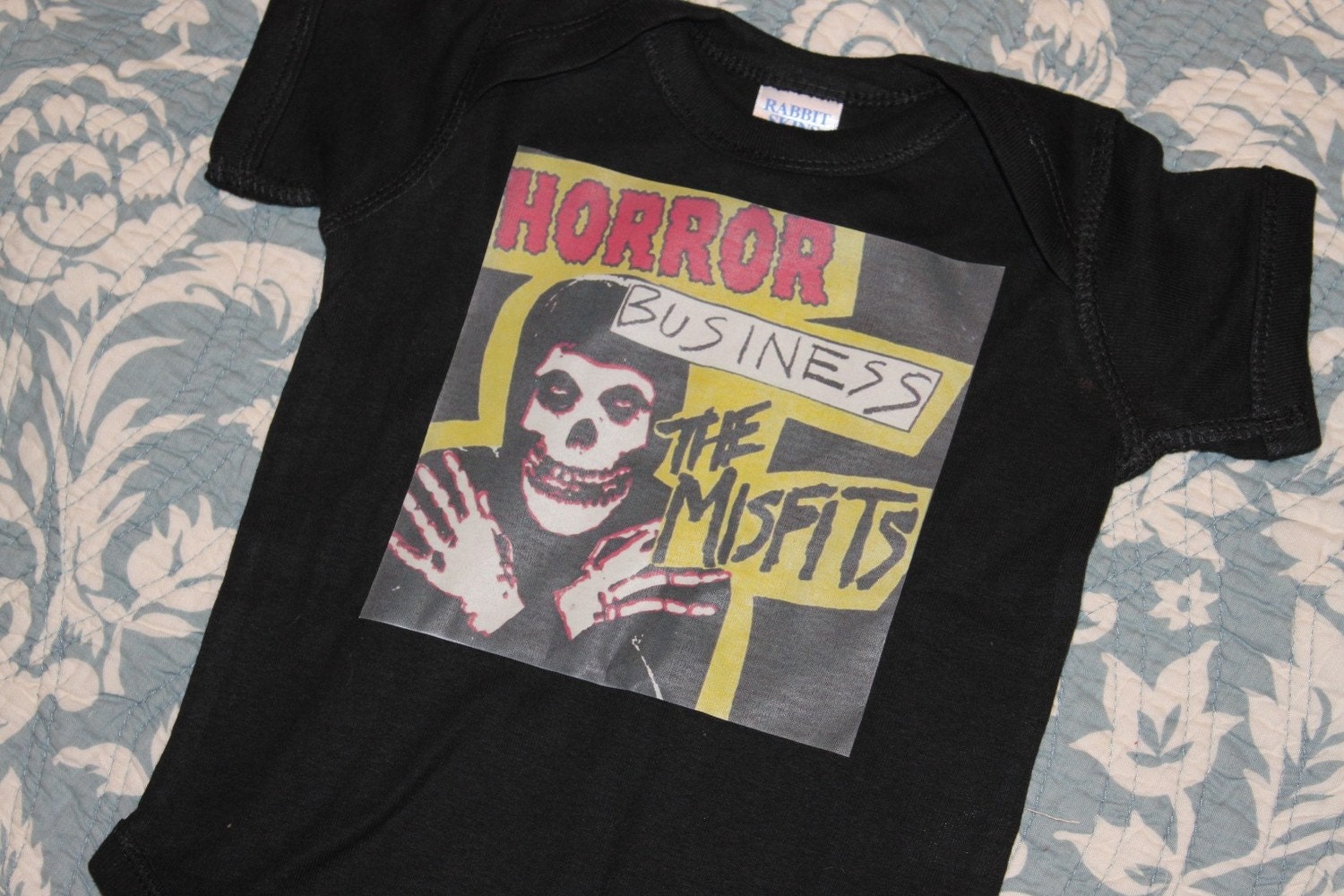 Misfits Horror show t-shirt onesie punk baby