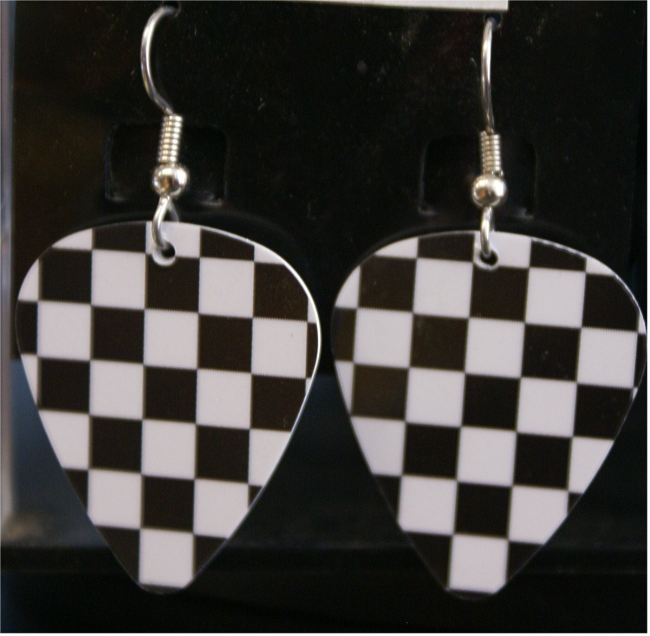 Checkered Earrings