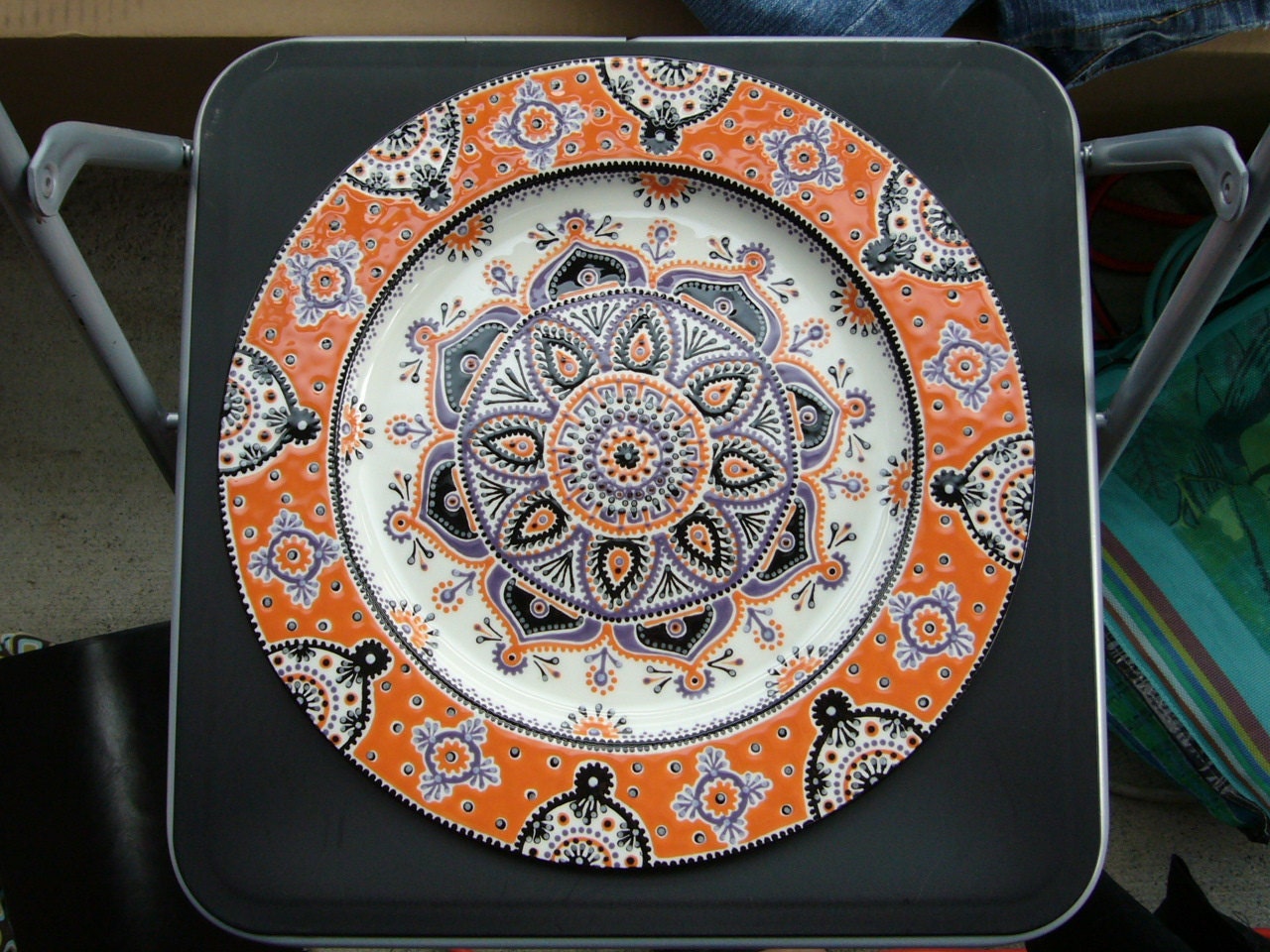 13'' Rimmed Platter