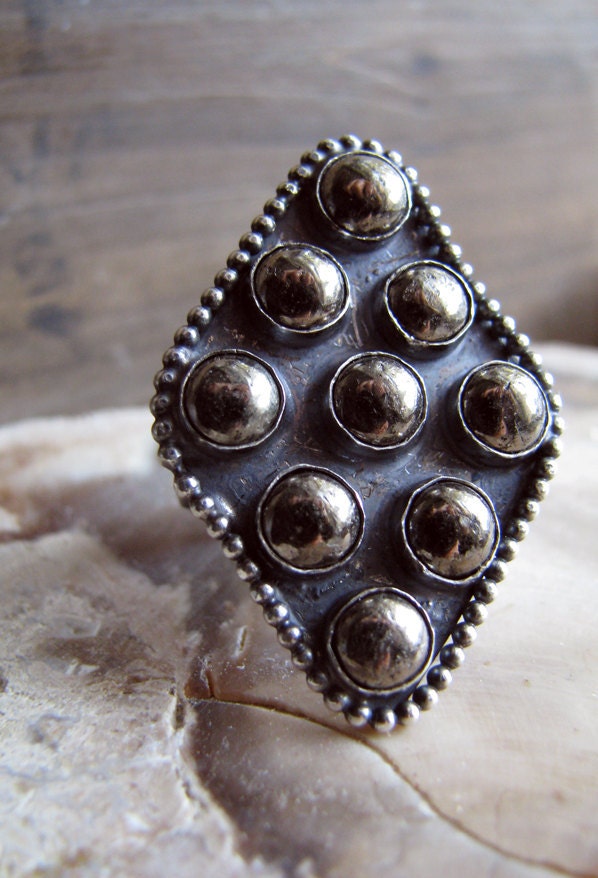 Cult Logic- Pyrite Ring