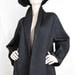 Vintage 1920s 1940s Quilted Silk and Satin Robe Opera Coat XXL XL