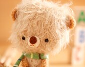 Amigurumi teddy bear collectible toy -made to order - momo