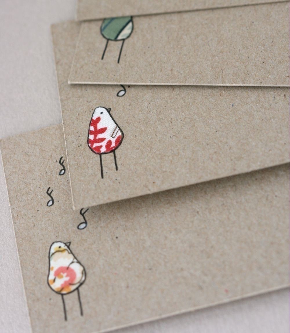 Note Cards - Singing Birds