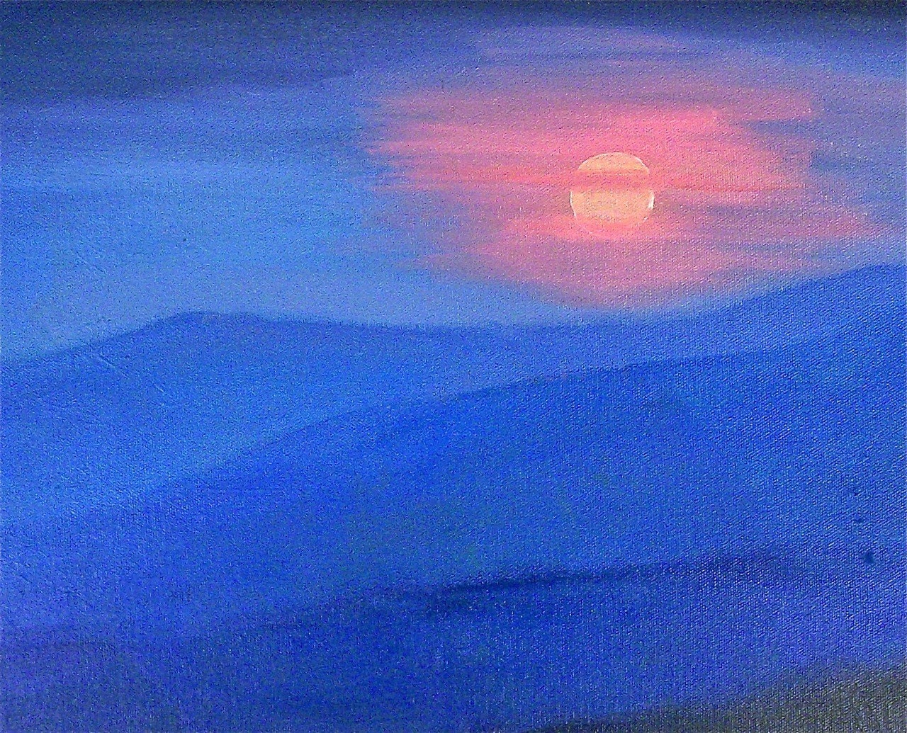 Blue Skies ORIGINAL 16X20