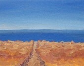 The Path II ORIGINAL 5X7 acrylic painting