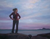 Existence Original 20X20 Oil Painting