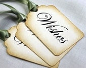 100 Wedding Wish Tree Tags Wedding Wishes Tags Wedding Wish Tags
