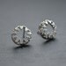 There is no queen without a crown post silver earrings