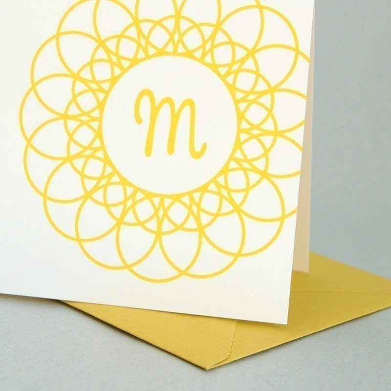 Doily Personalized Stationery Set