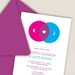 Venn Diagram Wedding Invitation Sample