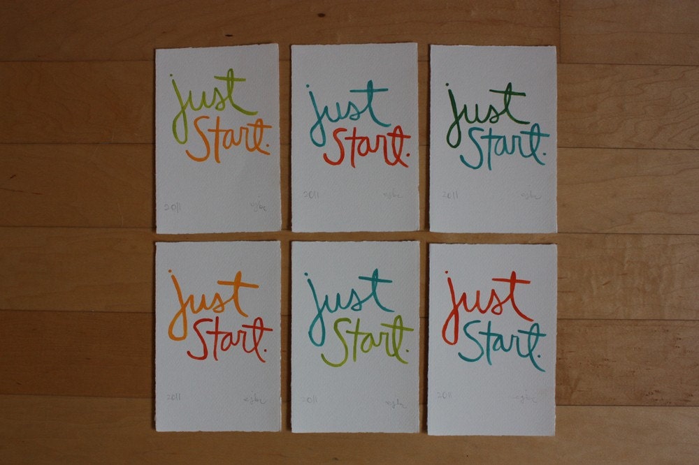 just start original art // no. 17