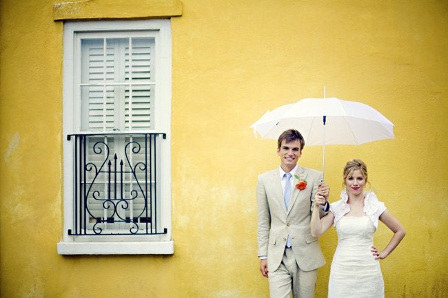 Wedding Bolero de la Gabriella with cap sleeves