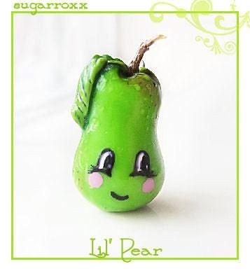 Little Pear Charm