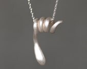 Baby Snake Necklace No. 2 in Sterling Silver