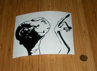 ET Decal for MacBook vinyl sticker