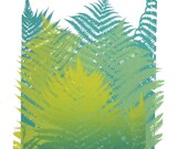 Ferns limited edition screenprint
