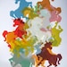 Wondrous Mystical Beasts limited edition fine screenprint
