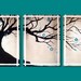 Custom HUGE Painting Original...Made Just for You Commission...Abstract Contemporary Modern Art Triptych Multi Panel Painting by HD Greer