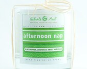 Afternoon Nap 8oz Candle 60 hour burn time with Lavender Sweet Marjoram and Black Pepper Non Toxic Eco Friendly Natural