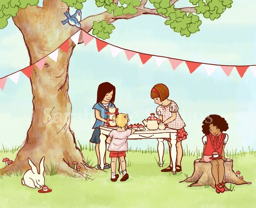 Summer tea party
