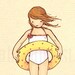 Children's Wall Art Print - July's Dilemma - 8x8 - Girl Kids Nursery Room Decor