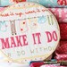 Embroidery Pattern PDF- Make It Do