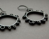 framework beak earrings