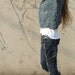 Teal blue grunge sweater approx 2-3 left in this shade