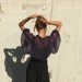 indigo kimono sleeved kid mohair shrug Ltd edition in this shade