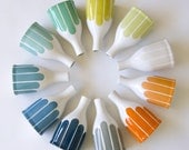 Modern Stripe Bottle Vase