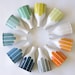 Modern Stripe Bottle Vase