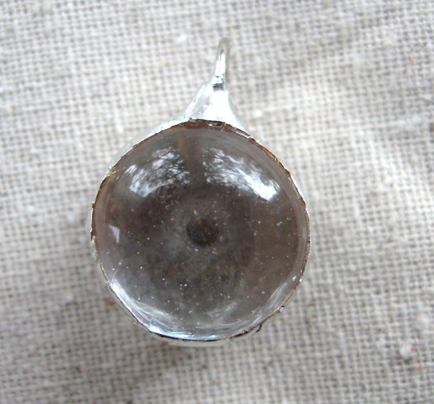Small Single Mustard Seed Pendant