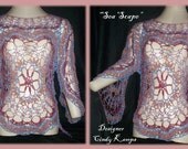 SEA SCAPE Lacey Crochet Top Pattern