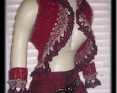 ALUMNI Shrug Vest Crochet Pattern plus FREE BONUS