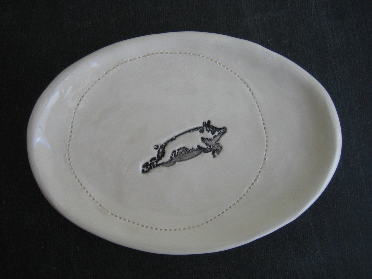 PIG soap dish.