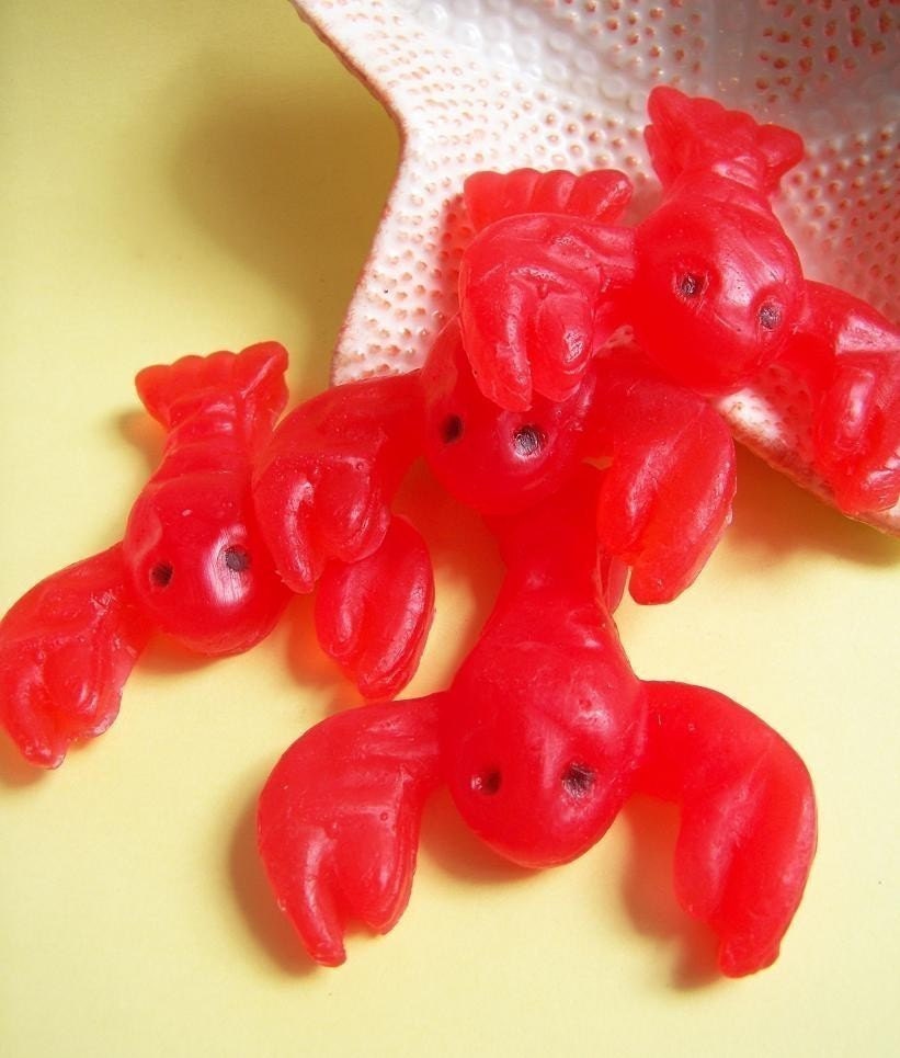 Cherry Lobster Soap Set