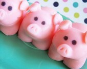 Strawberry Pig Soap