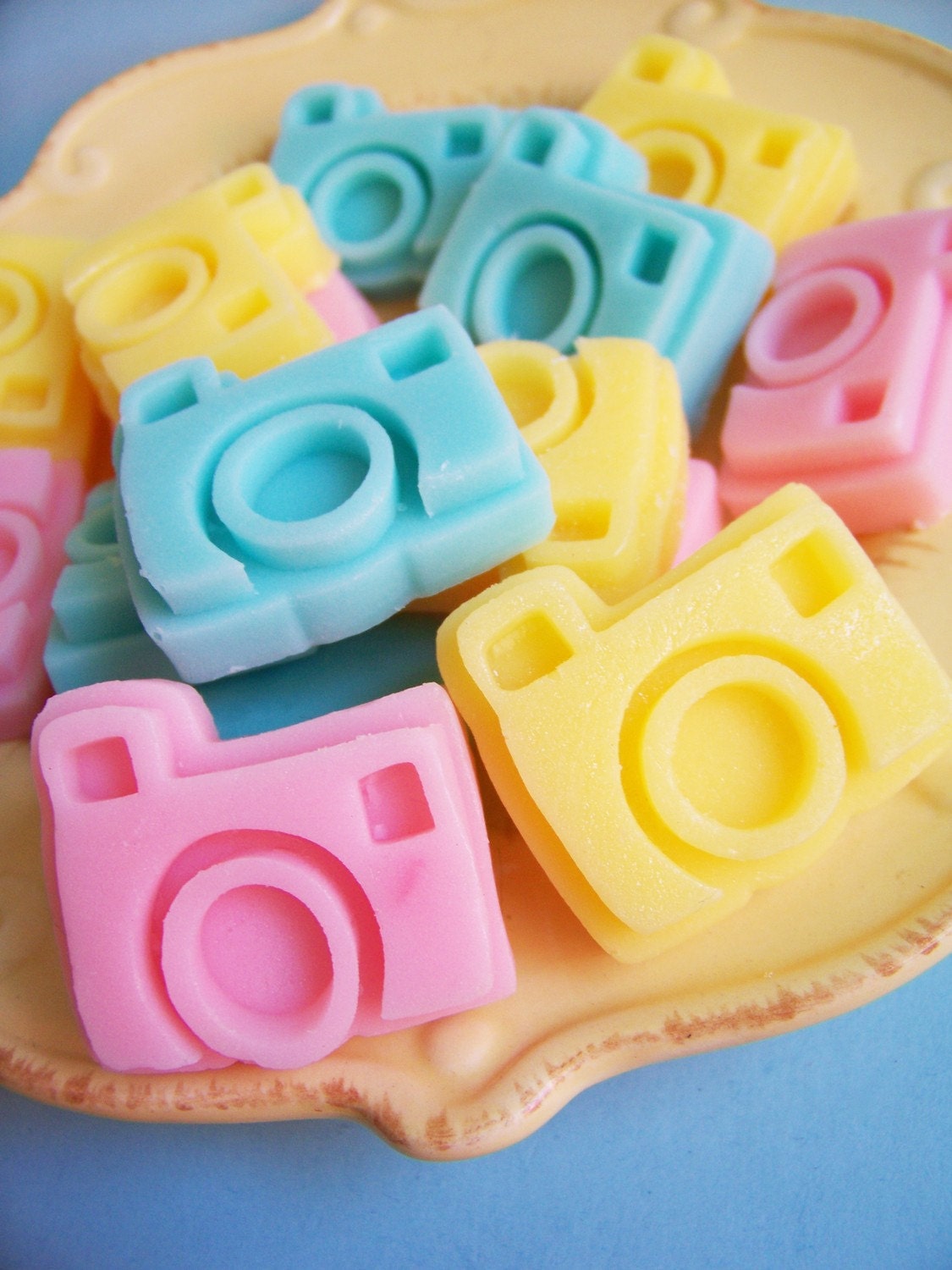 Mini Cotton Candy Camera Soap Set